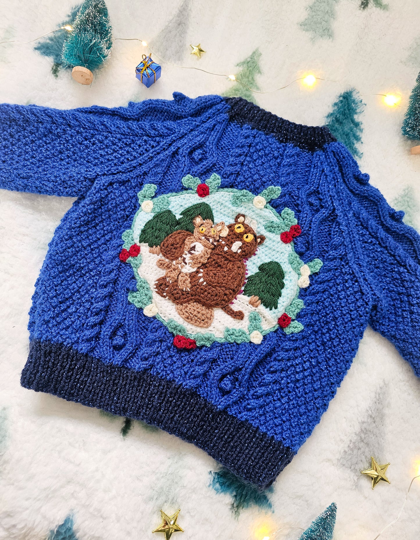 Gruffalo's Child Christmas Knit (Age 18-24 months)