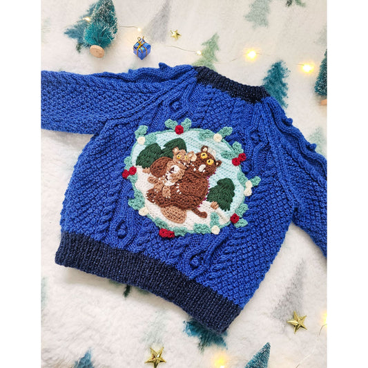 Gruffalo's Child Christmas Knit (Age 18-24 months)