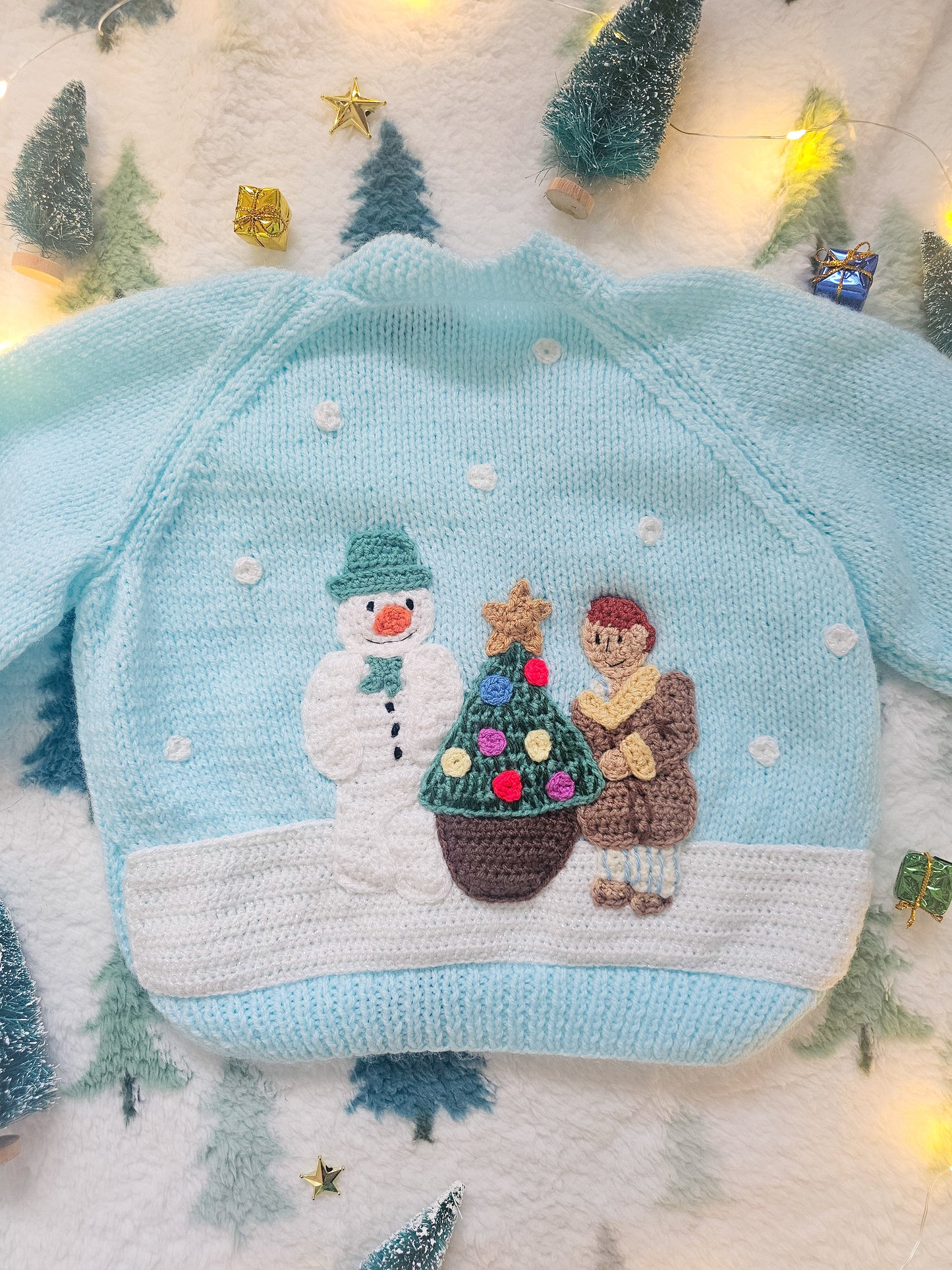 The Snowman Christmas Knit (Age 1-2 years)