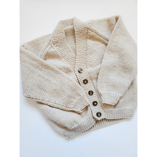 Biscuit Cardigan (Age 2 - 4 years)