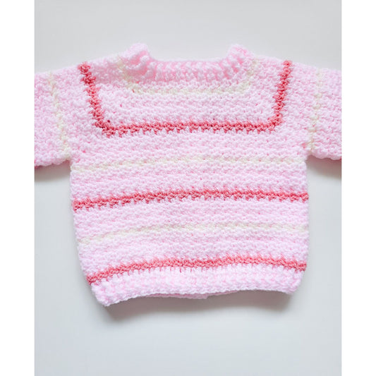 Pink Stripe (3 - 6 Months)