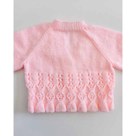 Delicate Pink Cardigan (Newborn)