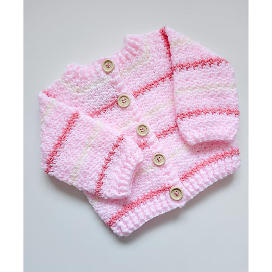 Pink Stripe (3 - 6 Months)