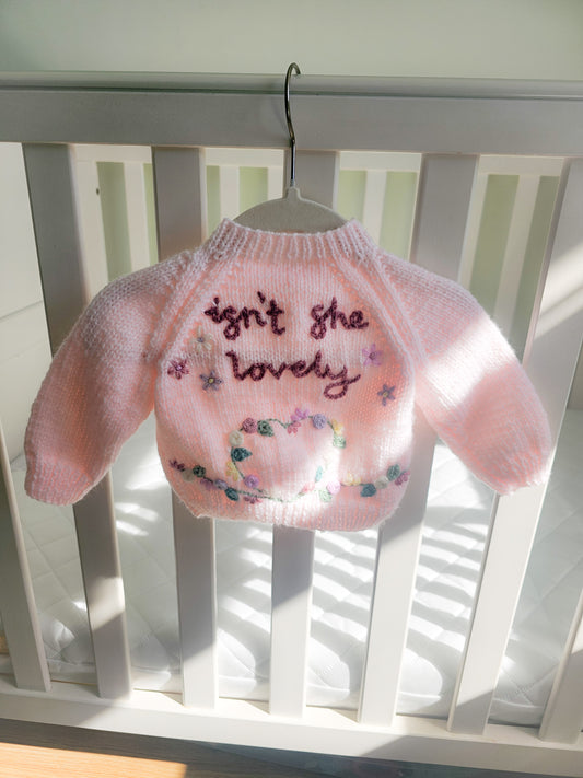 Isn't She Lovely ready made (0-3 months)